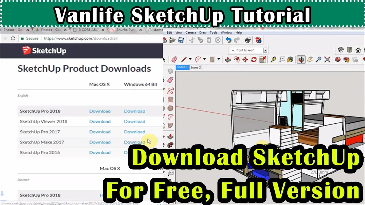 Sketchup free. download full Version For Mac